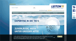 Desktop Screenshot of leiton.de